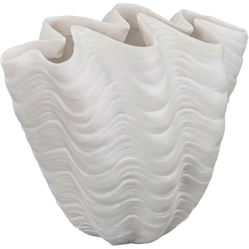 Shell Vase Off-white, 22 cm