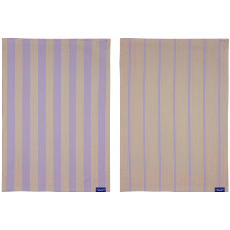 STRIPES Tea Towel 2-pack 50x70 cm, Sand