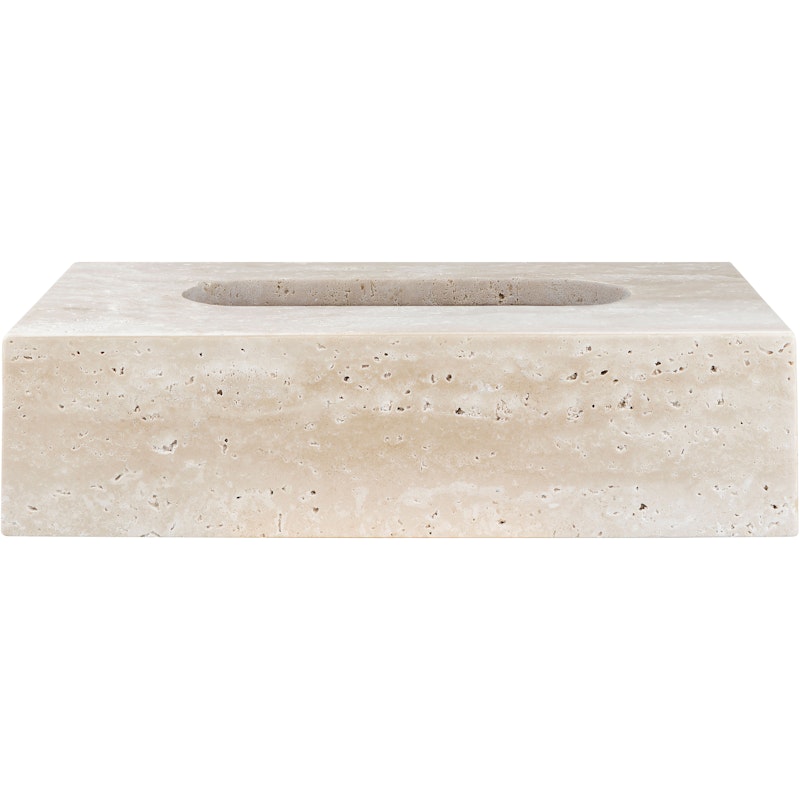 Travertine Tissue Box