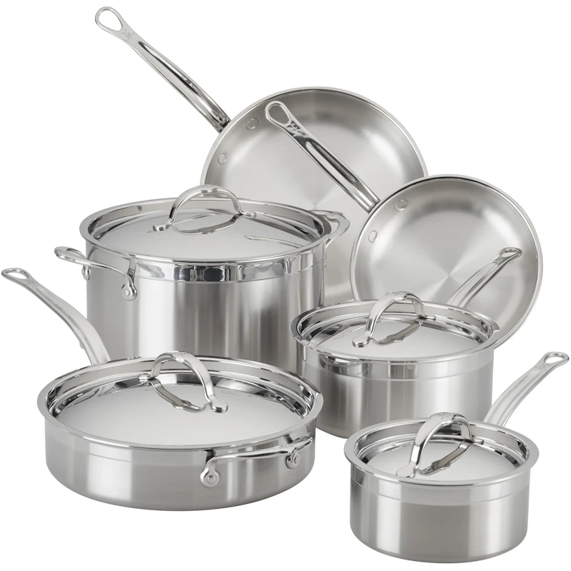 Hestan Probond Cookware Set Stainless Steel