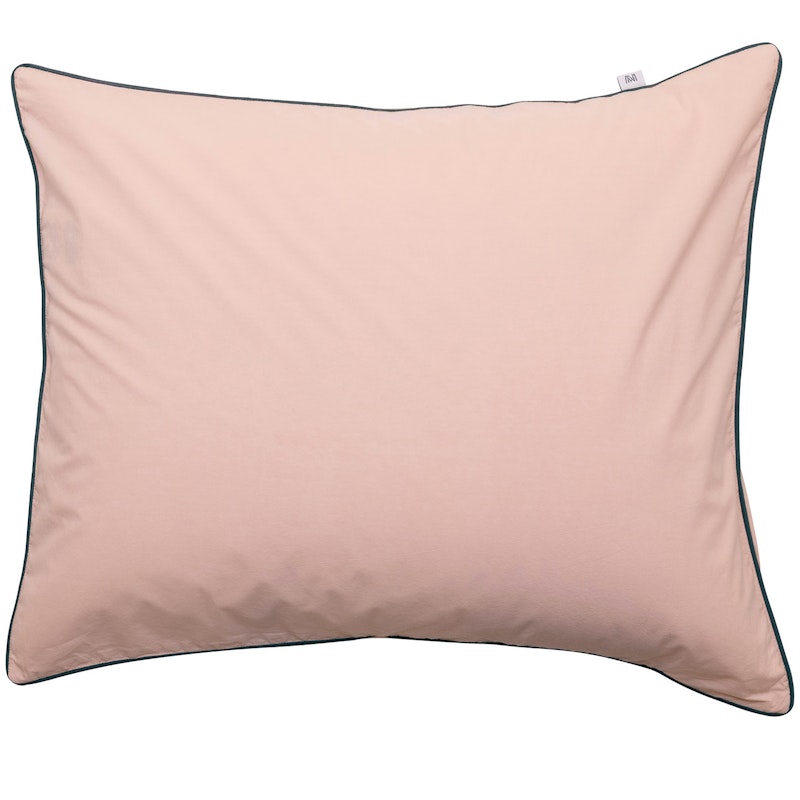 Powder EKO Pillowcase 50x60 cm, Pink/Dark Blue