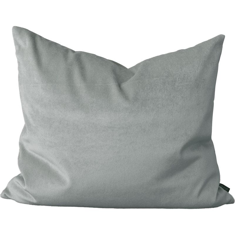 Focus Recycling Linen/Velvet Cushion 50x60 cm, Grey