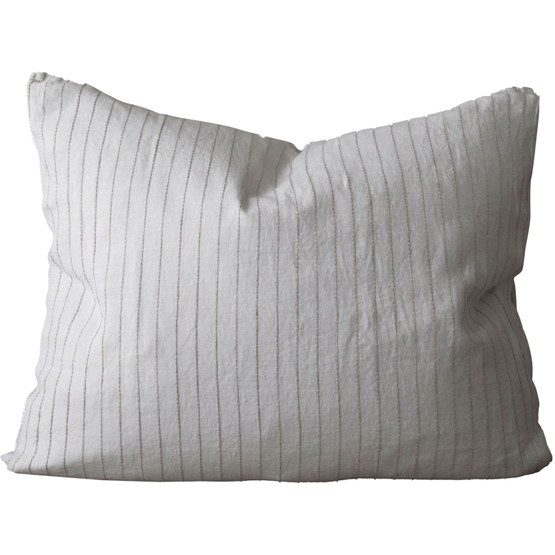 No.2 Pillowcase 50x60 cm, White/Nature