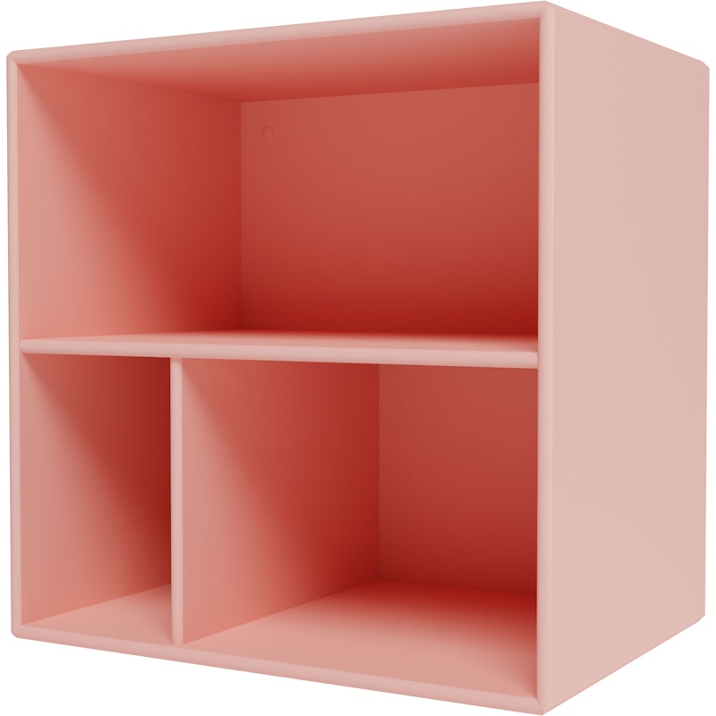 Mini 1102 Shelf With Compartments, Ruby