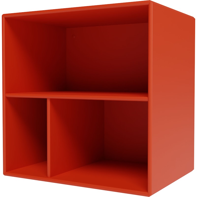 Mini 1102 Shelf With Compartments, Rosehip