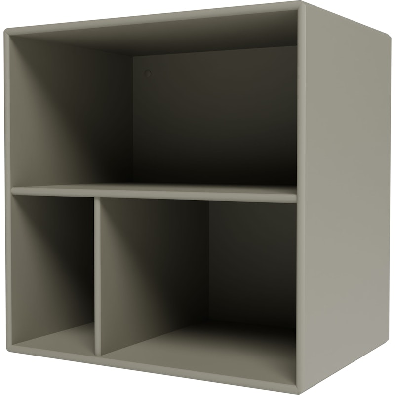 Mini 1102 Shelf With Compartments, Fennel