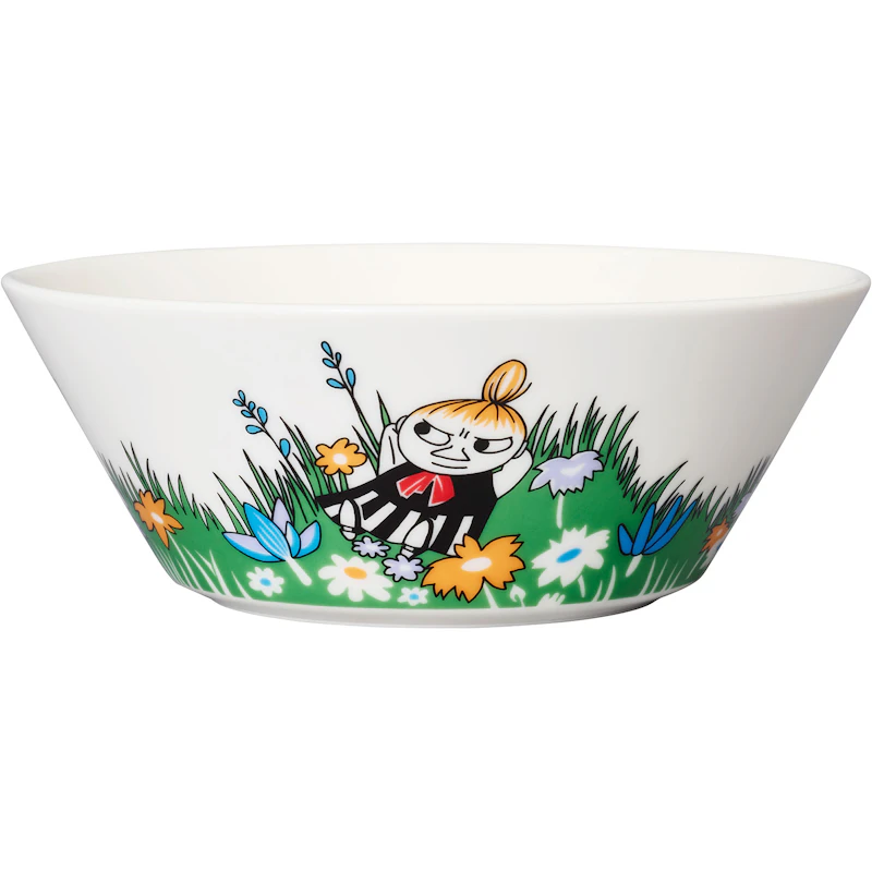 Moomin bowl 15 cm Little My and meadow