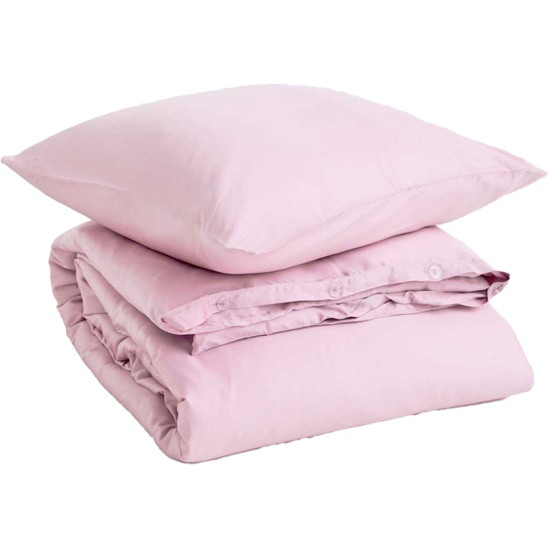 Bamboo Bedding Set 150x210 + 50x60 cm, Pink