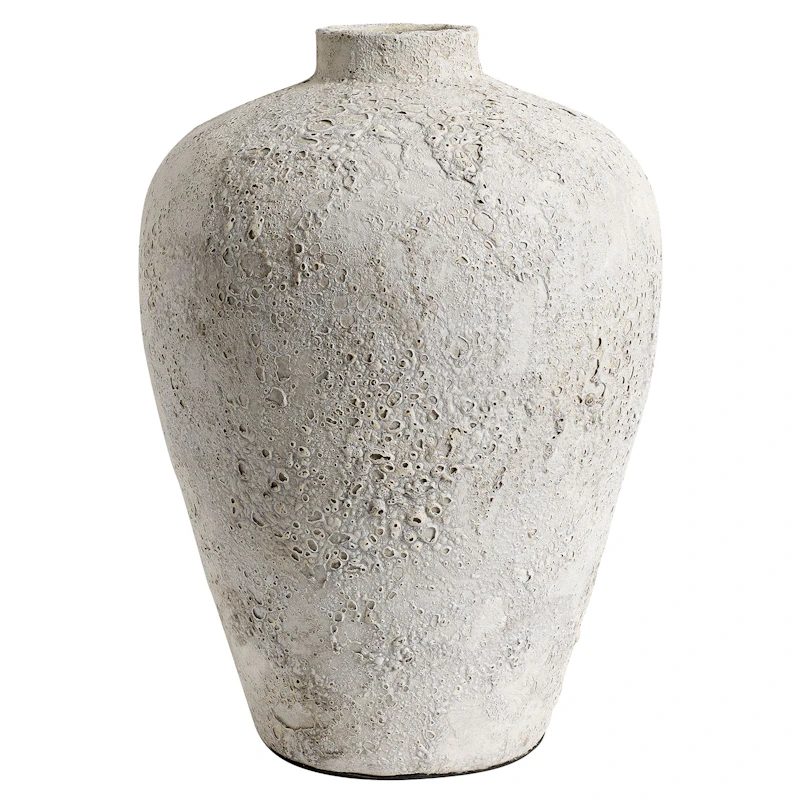 Luna Decorative Pot Light Grey, 40 cm