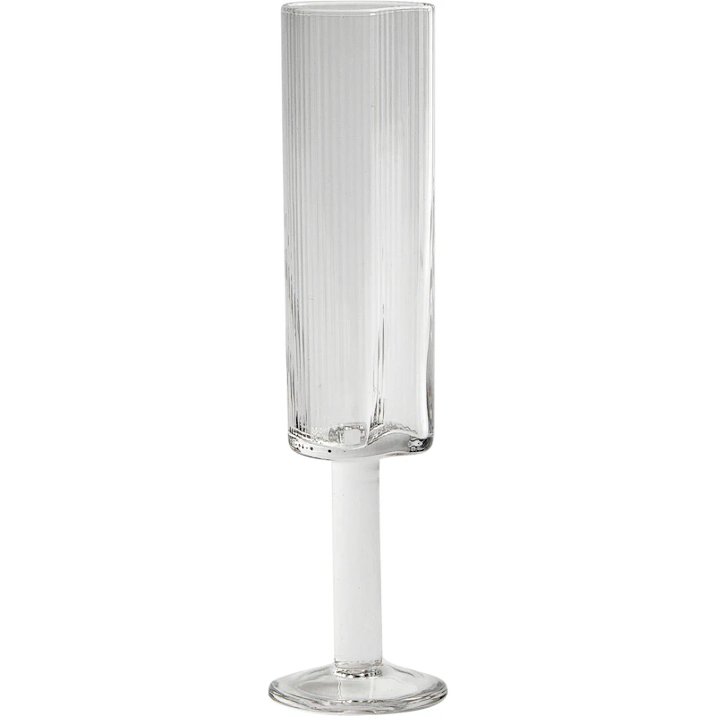 Ripe Champagne Glass, Clear