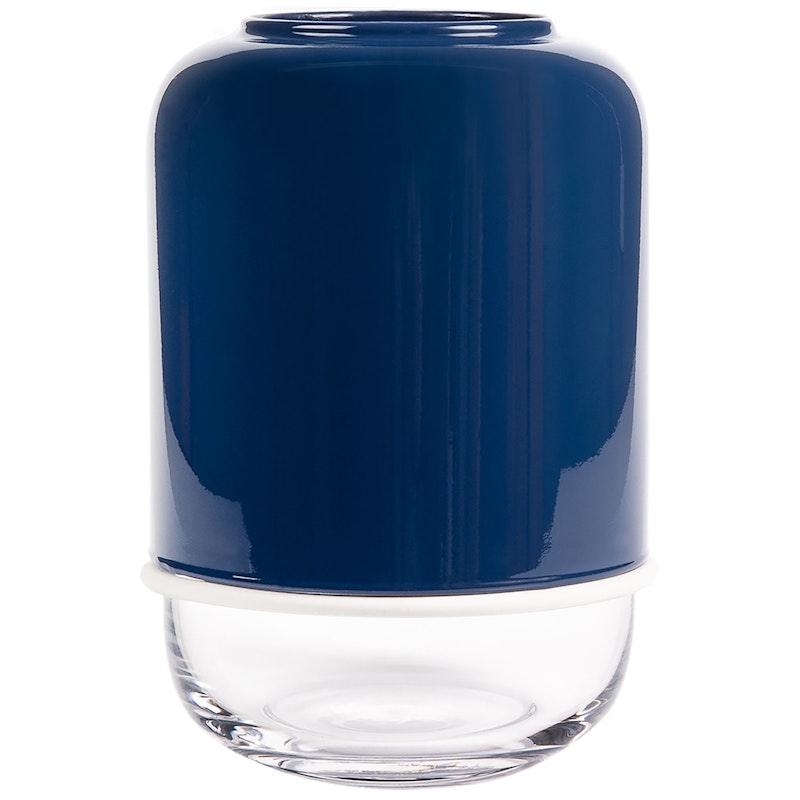 Capsule Vase, Navy 28 cm