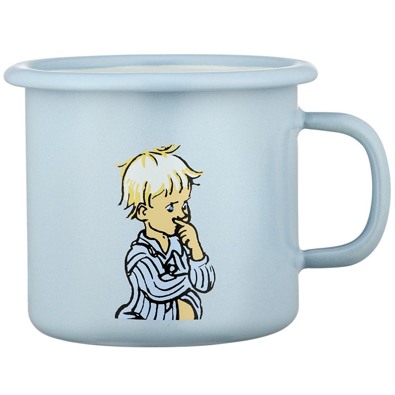Emil Enamel Mug 25 cl, Blue