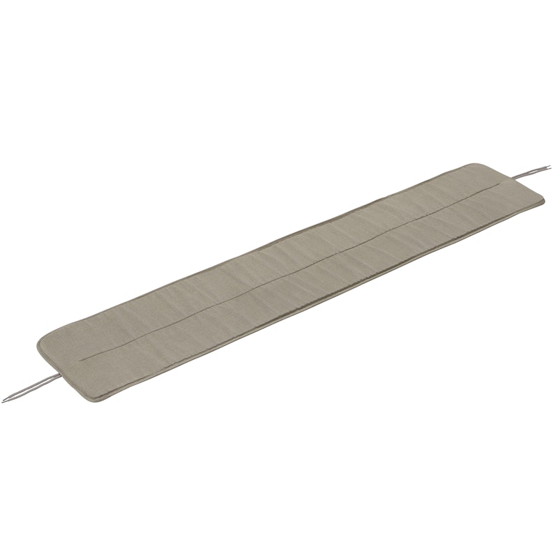 Linear Seat Pad For Bench 170 cm, Light Grey