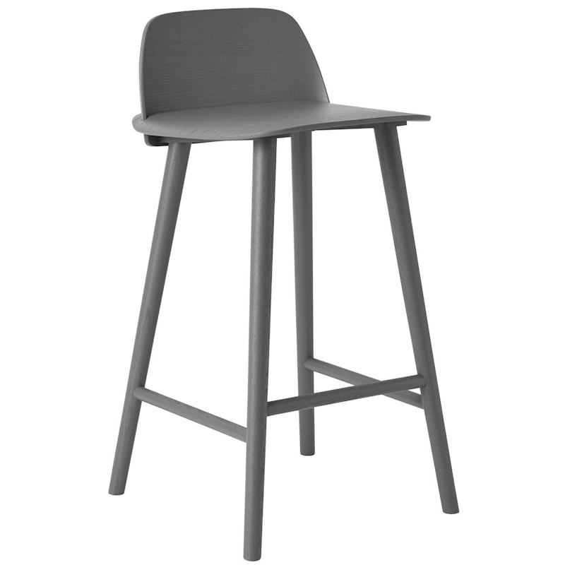 Nerd Bar Stool 65 cm, Dark Grey