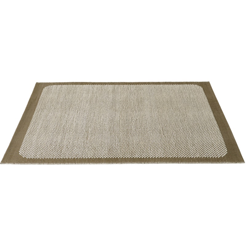 Pebble Rug 200x300 cm, Brown Green