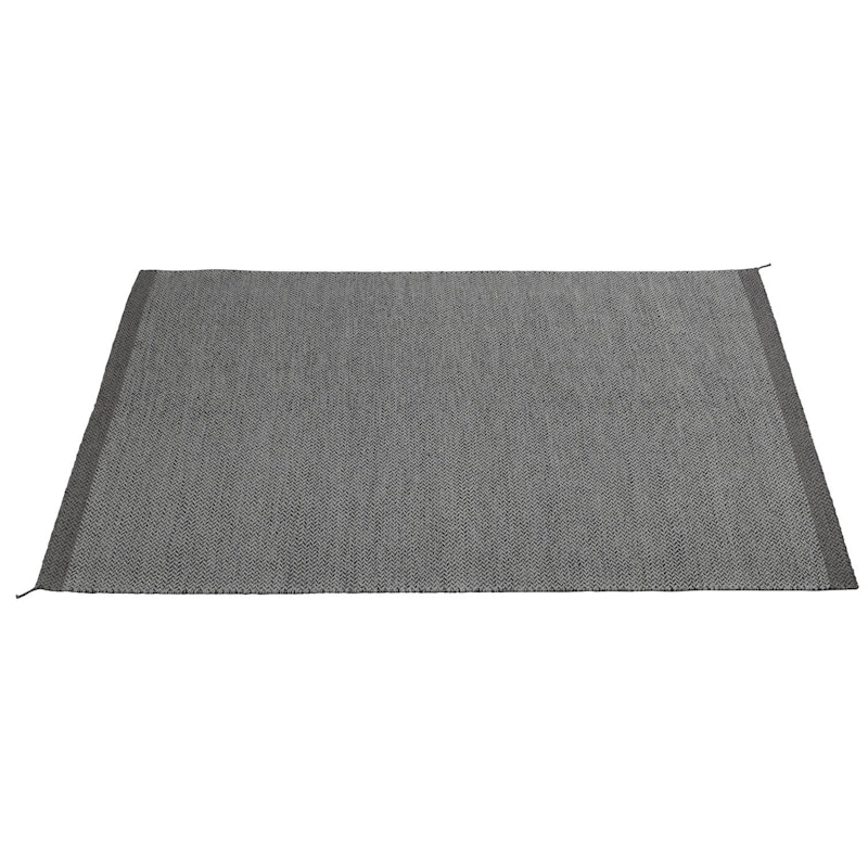 Ply Wool Rug 170x240 cm, Dark Grey