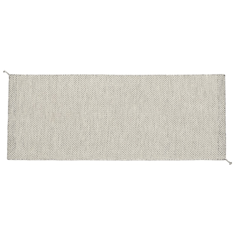 Ply Rug Recycled Polyester Off-white, 80x200 cm