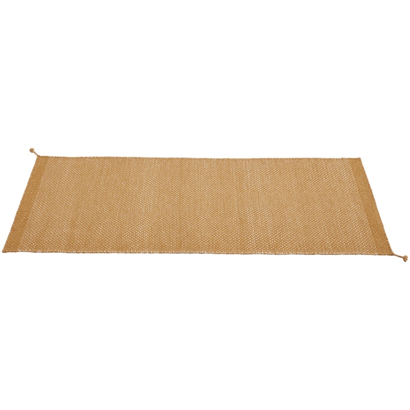 Ply Wool Rug 80x200 cm, Burnt Orange