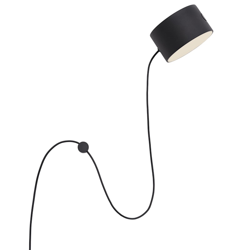 Post Wall Lamp, Black