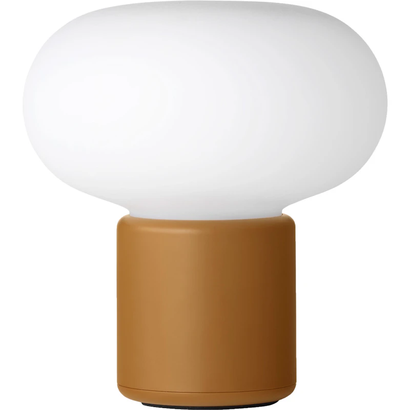 Karl-Johan Table Lamp Portable, Ochre