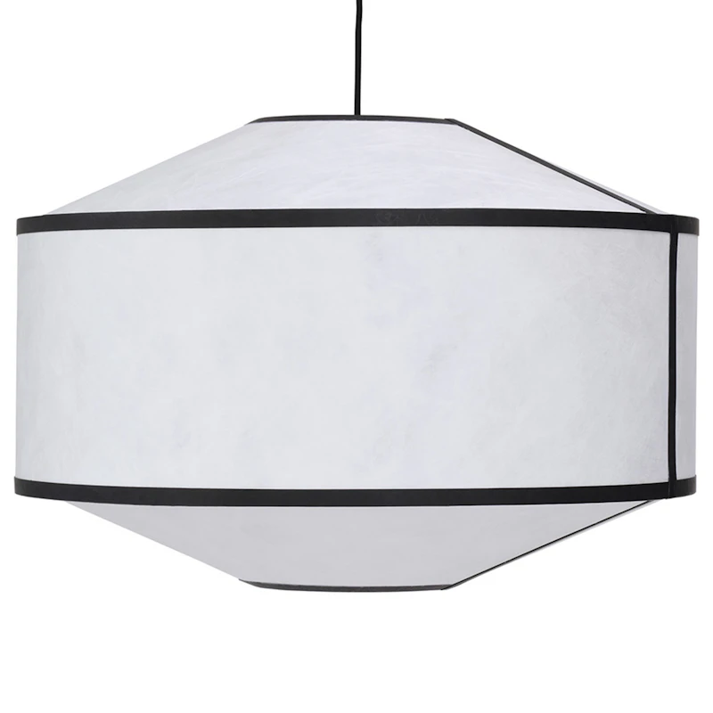 Kite Pendant White / Black, Ø65 cm