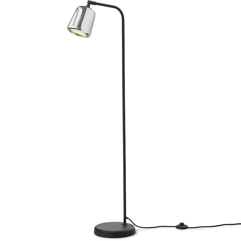 Material Floor Lamp, Stainless Steel