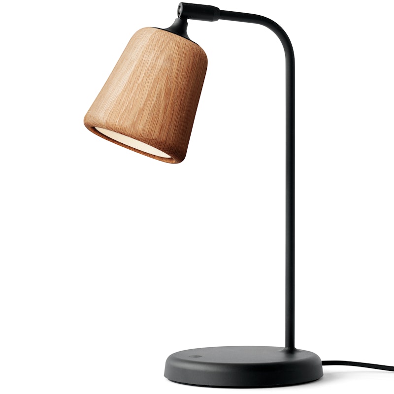 Material Table Lamp, Oak