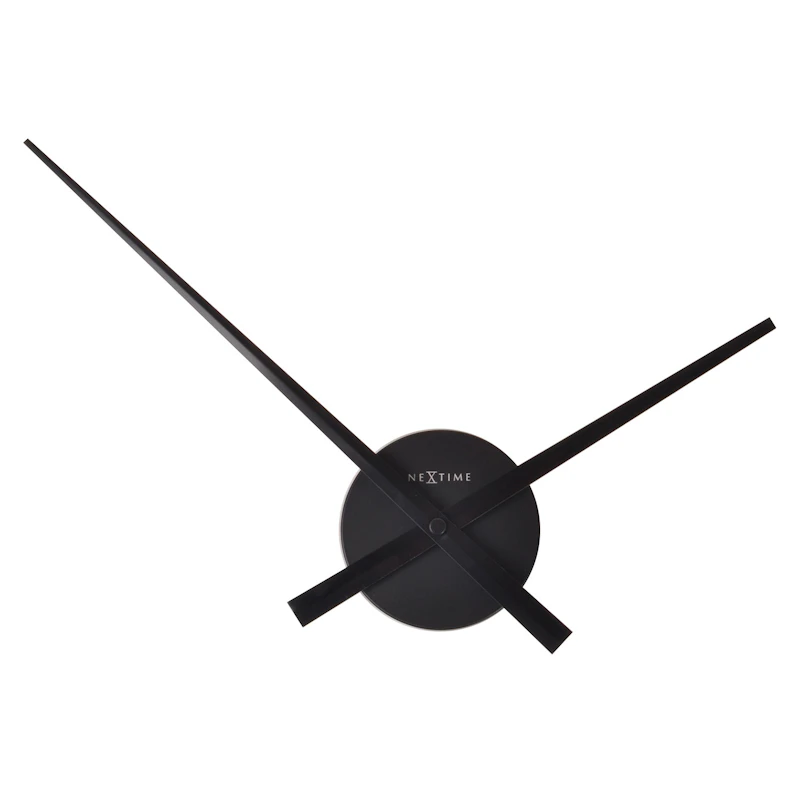 Hands Small Wall Clock, Black