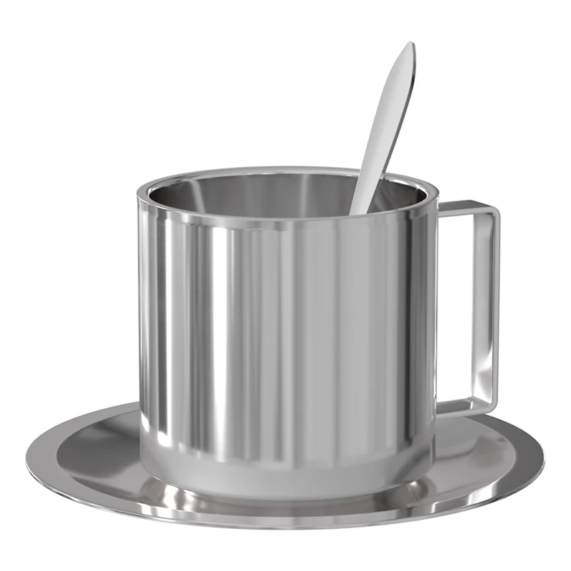 Americano Trio Coffee Cup, Stainless Steel