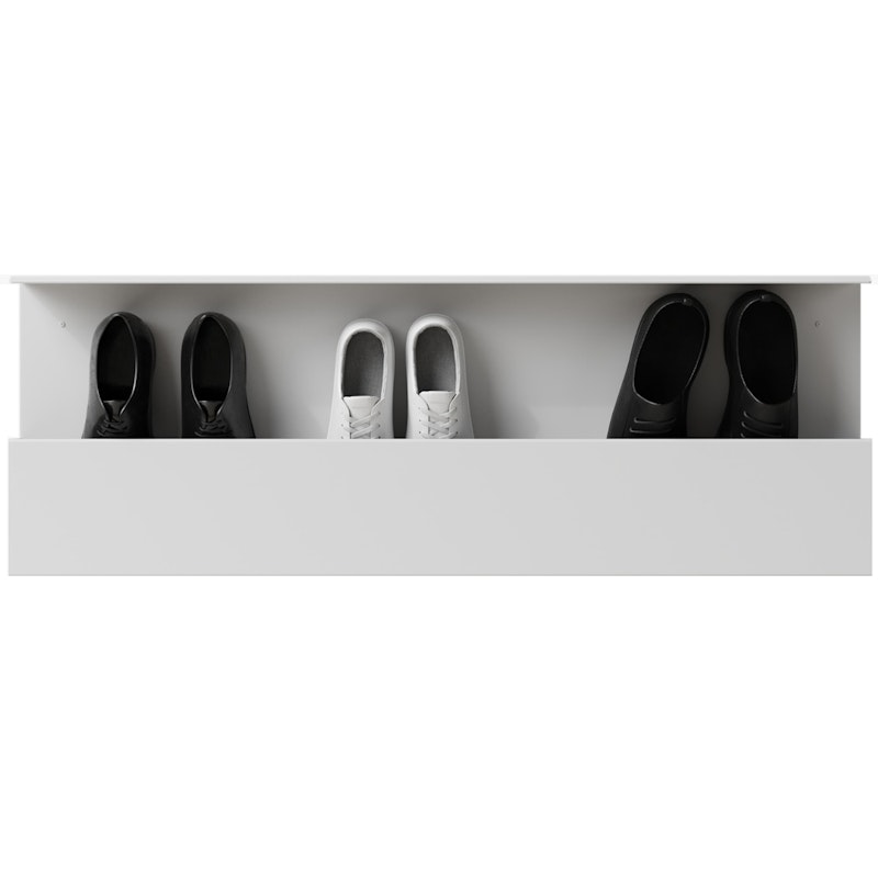 Shoe Rack 100 cm, White