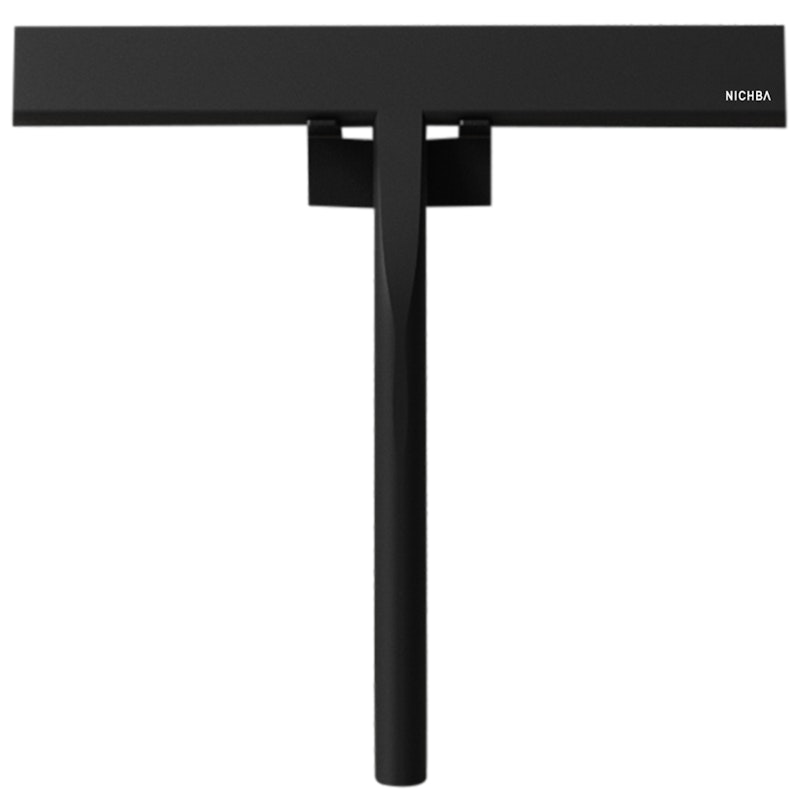 Shower Squeegee With Holder, Black