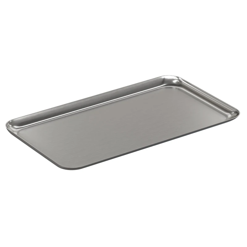Tray Stainless Steel 15x26 cm, Medium