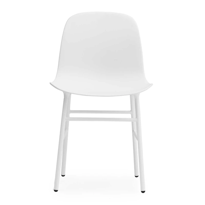 Form Chair Steel Frame, White