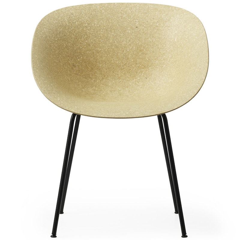 Mat Armchair, Hemp / Black