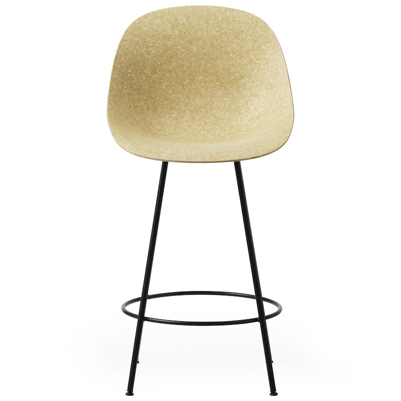 Mat Bar Chair 65 cm, Hemp / Black