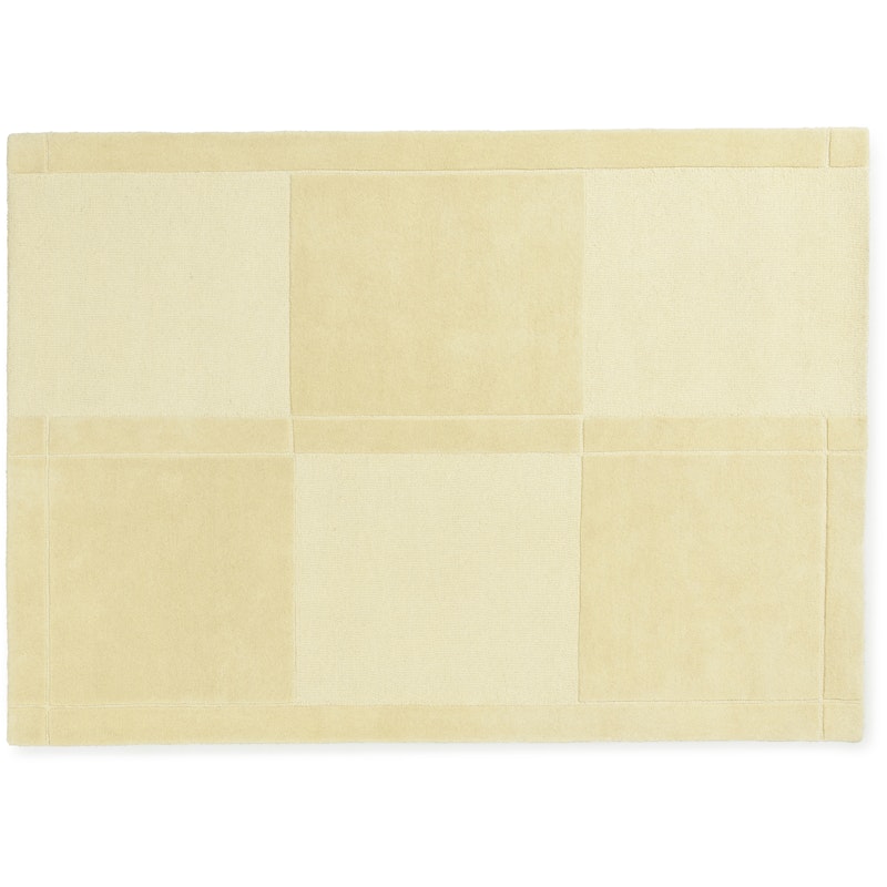 Level Rug 170x240 cm, Light Yellow