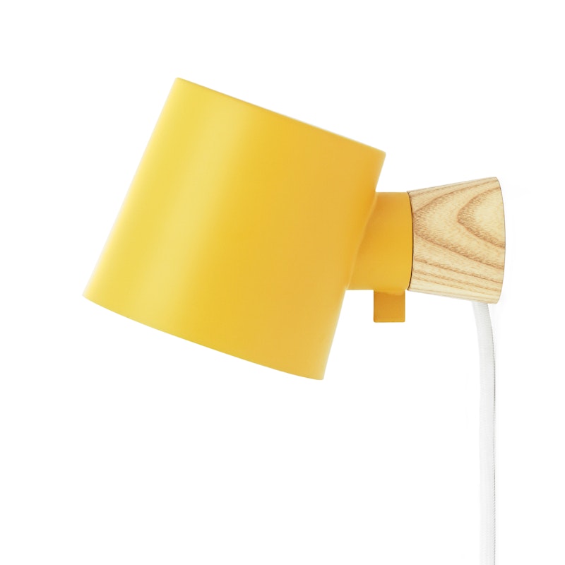 Rise Wall Lamp, Yellow