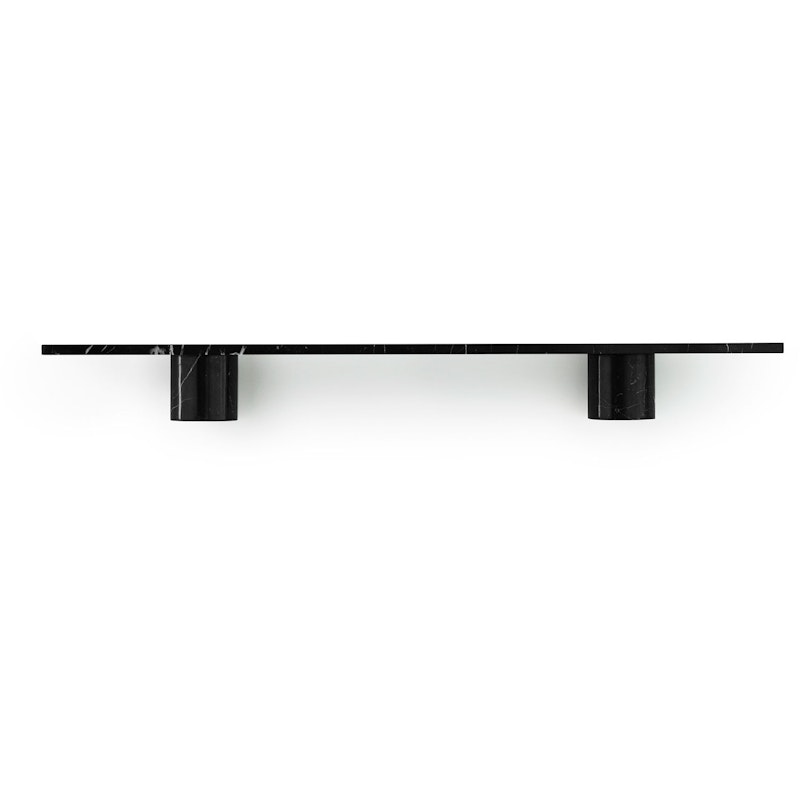 Sten Wall Shelf 120 cm, Black Marble