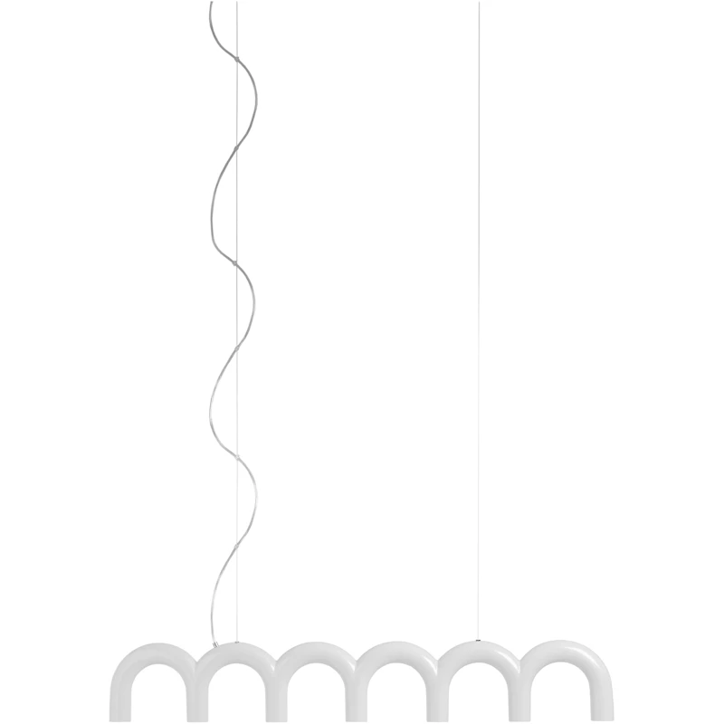 Arch Pendant, White