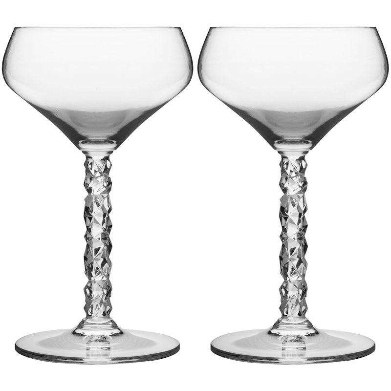 Carat Champagne Coupes 2-pack