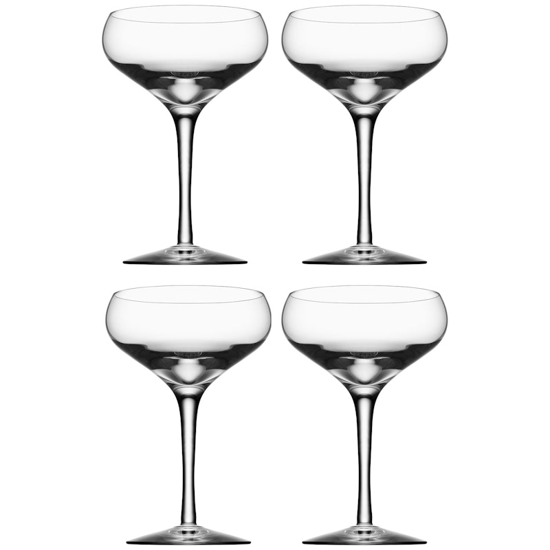 More Champagne Coupe 21 cl, 4 Pcs