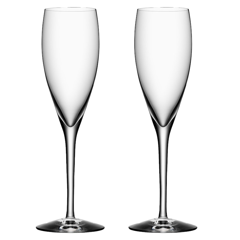 More Champagne Glass 18 cl, 2-pack