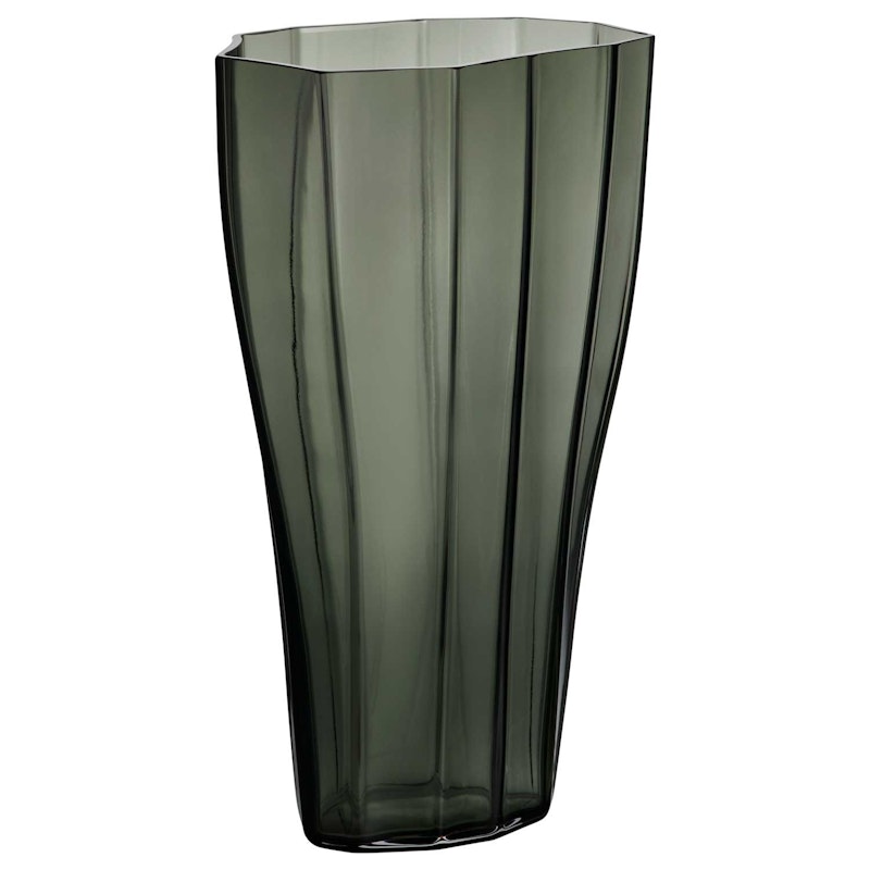 Reed Vase 30 cm, Green