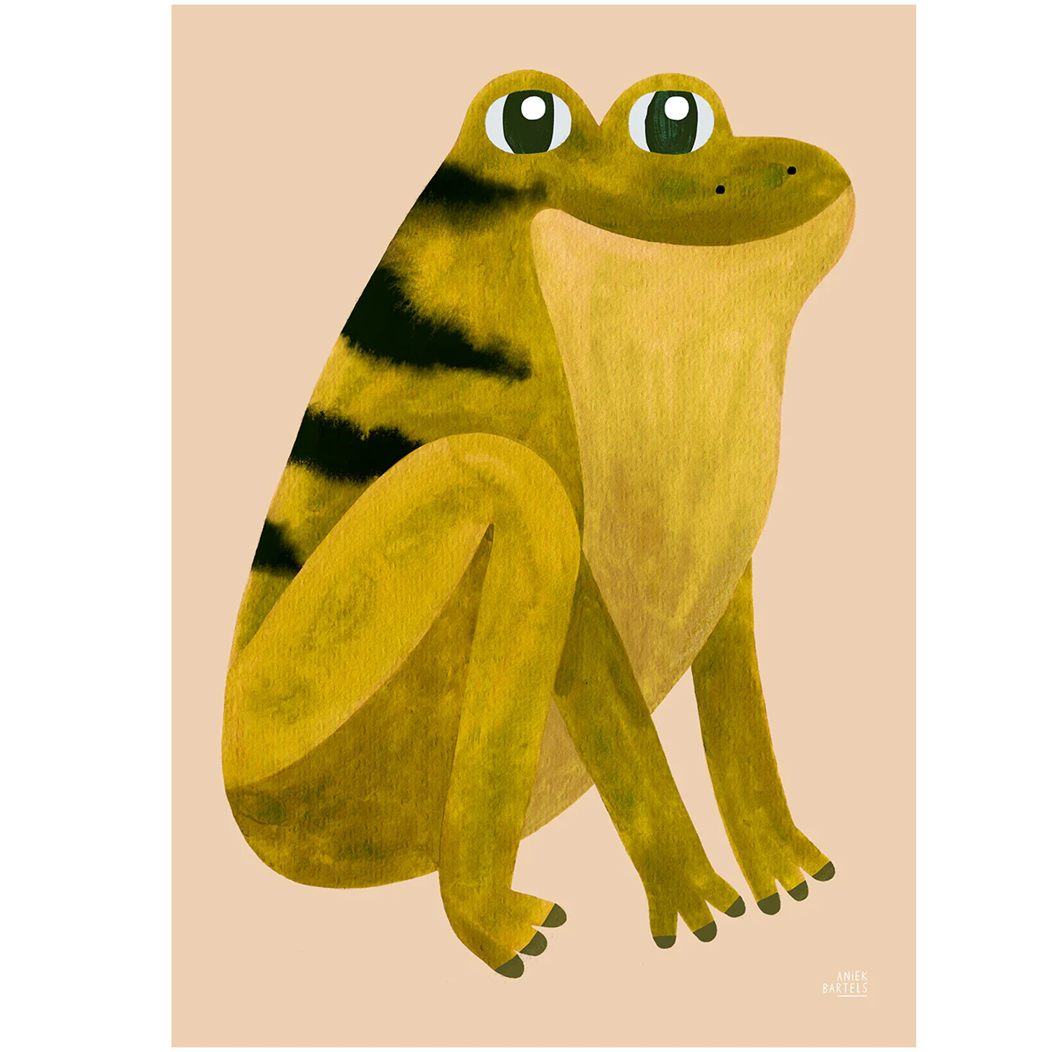 Frog Poster 50x70 cm from Paper Collective | RoyalDesign