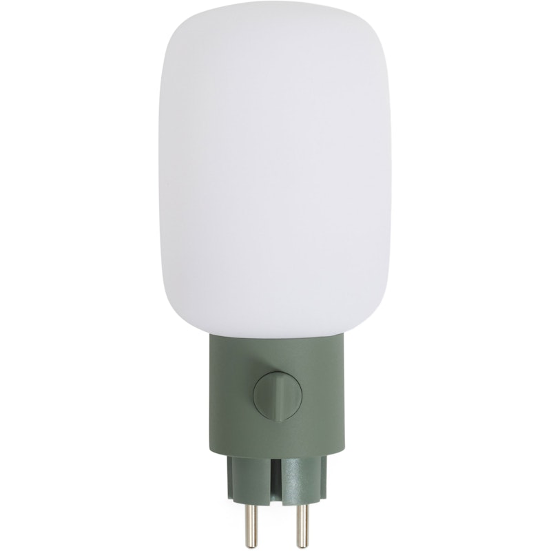 Plug-in Lamp, Mossy Green