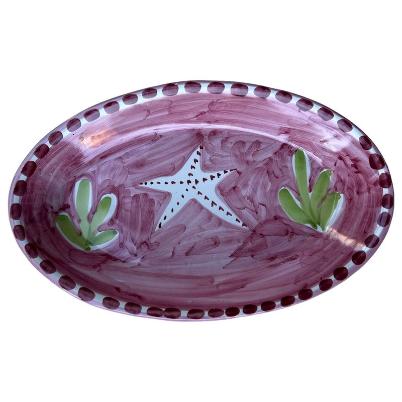 Amalfi Serving Dish 26 cm, Pink