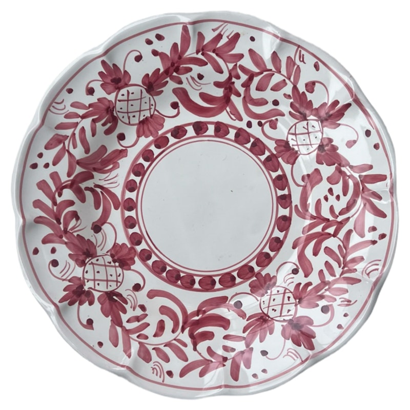 Positano Plate 26 cm, Red