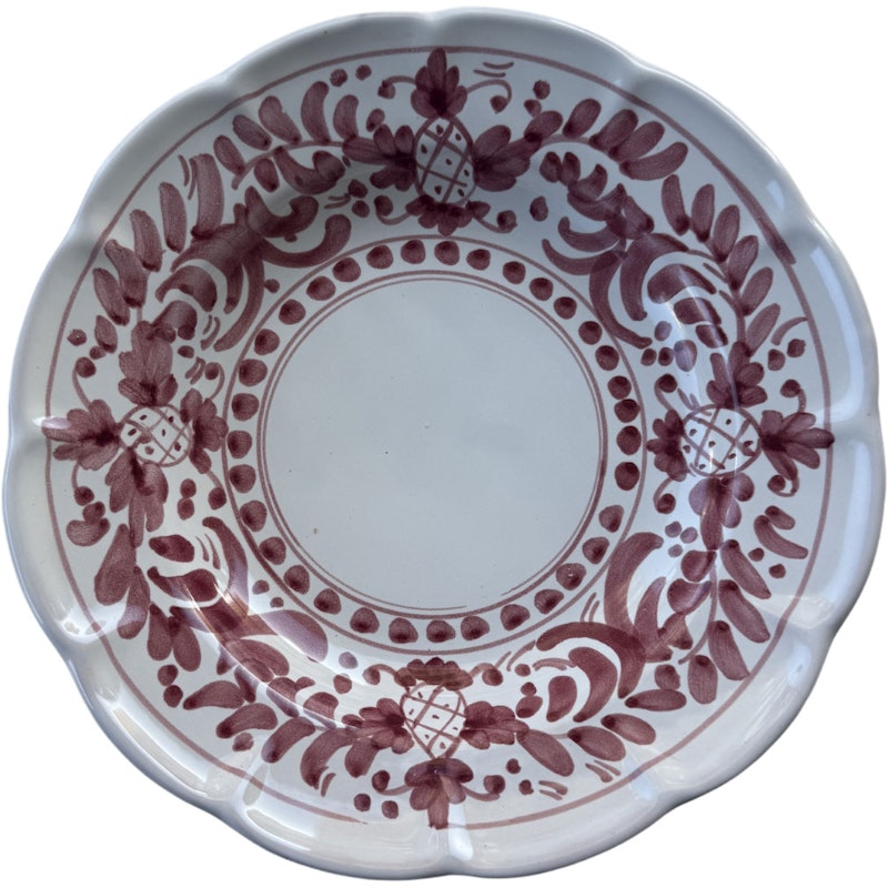 Positano Deep Plate 26 cm, Red