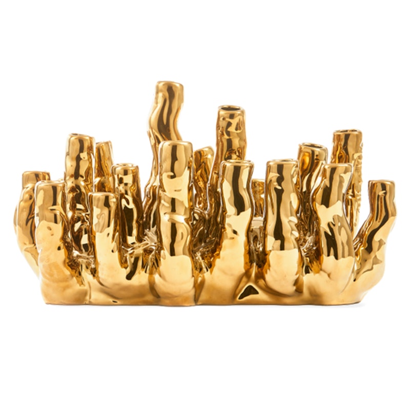 Coral Vase Gold, Reef