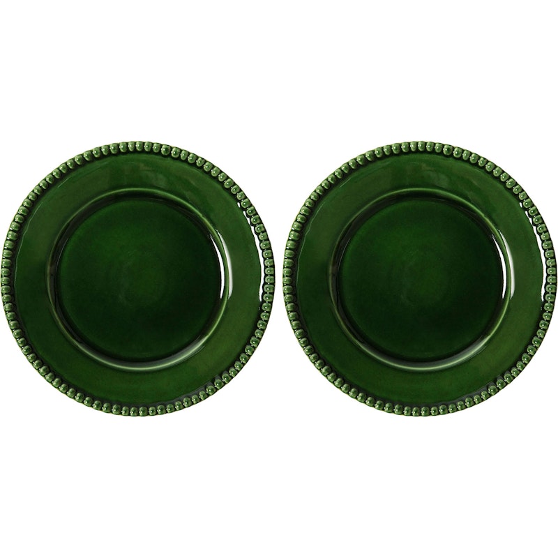 DARIA Dinner Plate 28 cm 2-pack, Moss